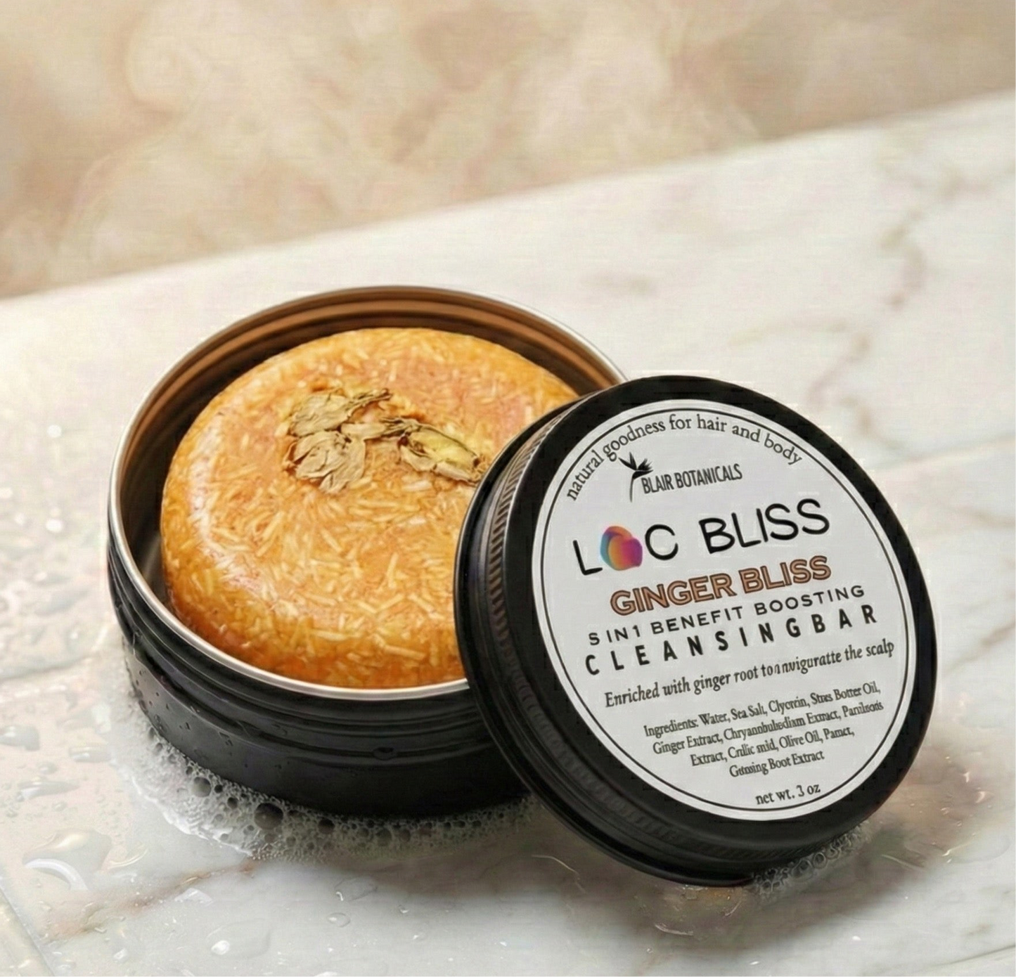No Buildup Loc Shampoo Bars for Natural Hair