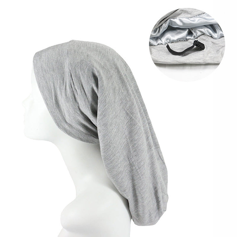 XL Satin Lined Cap (fits extra long hair, braids and locs)