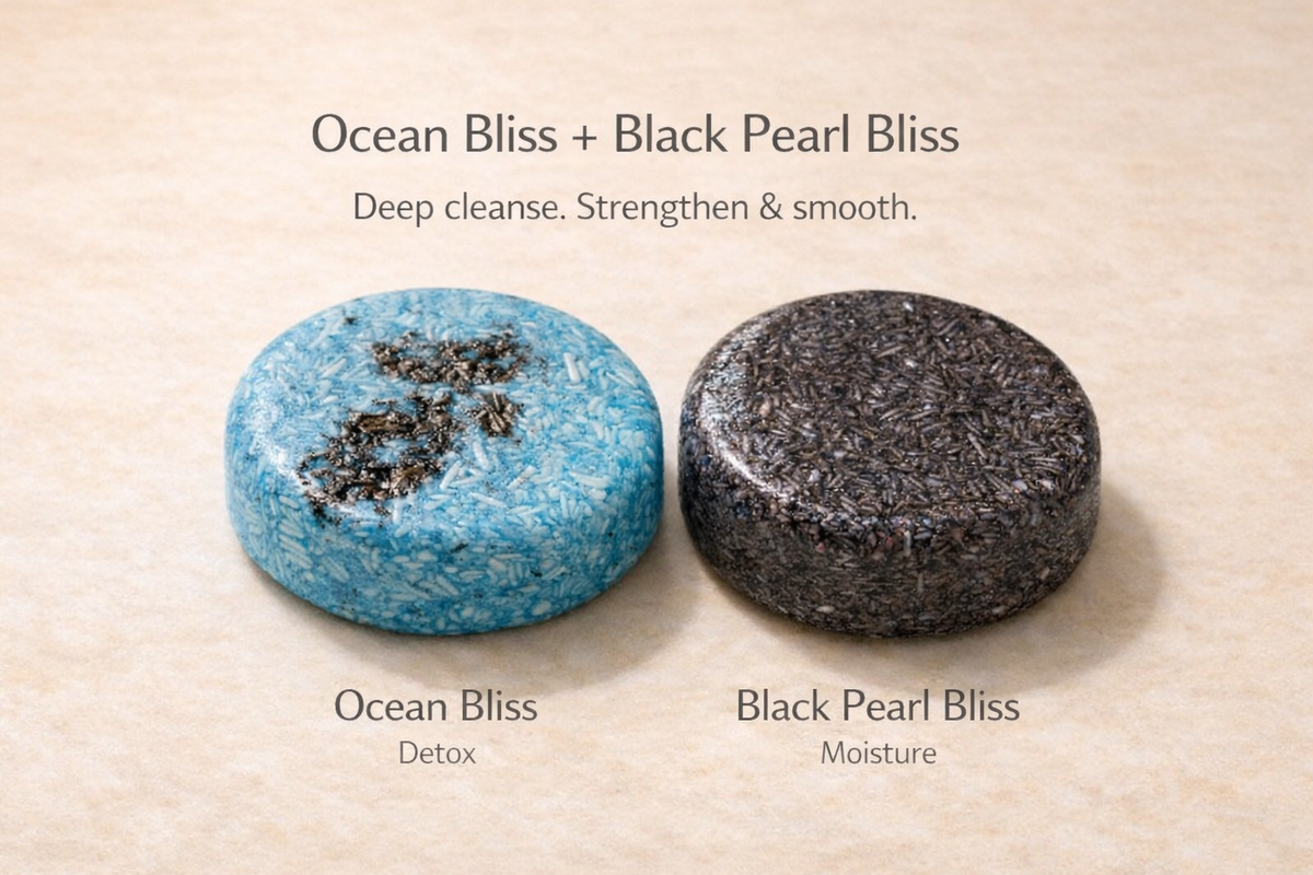 Loc Bliss 2 Step Cleansing Bar Duo