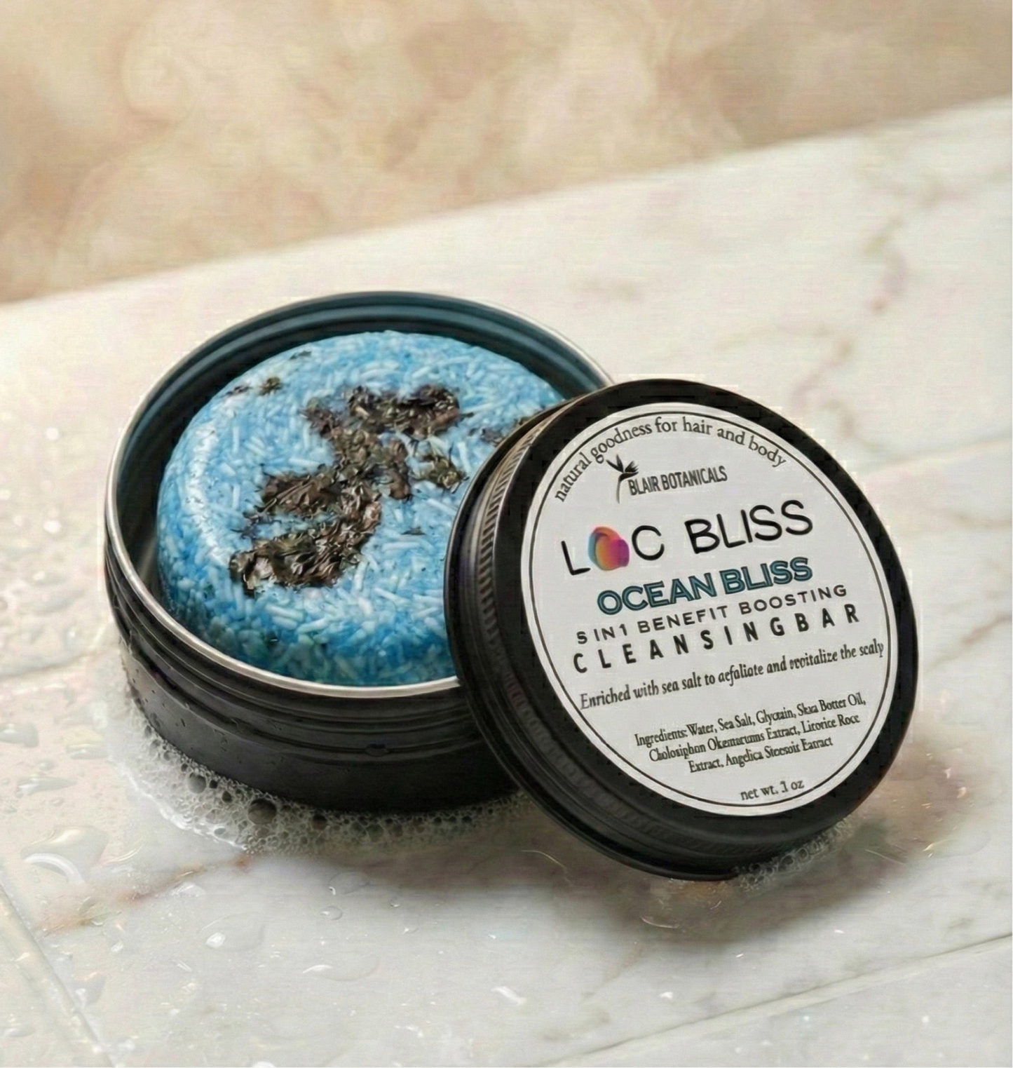 No Buildup Loc Shampoo Bars for Natural Hair
