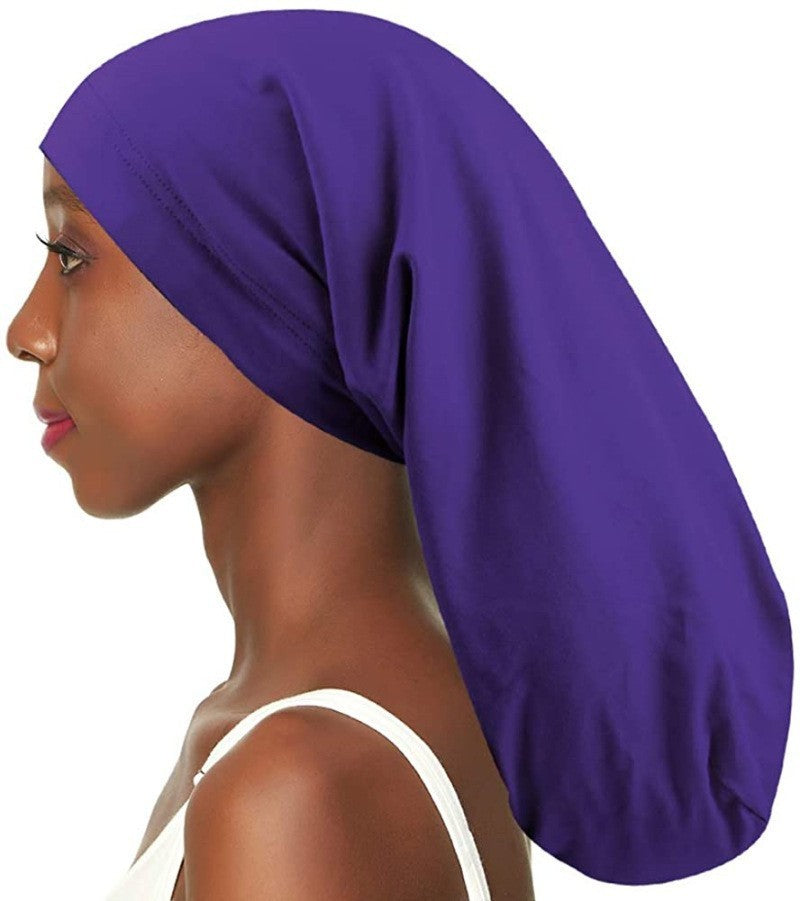 XL Satin Lined Cap (fits extra long hair, braids and locs)
