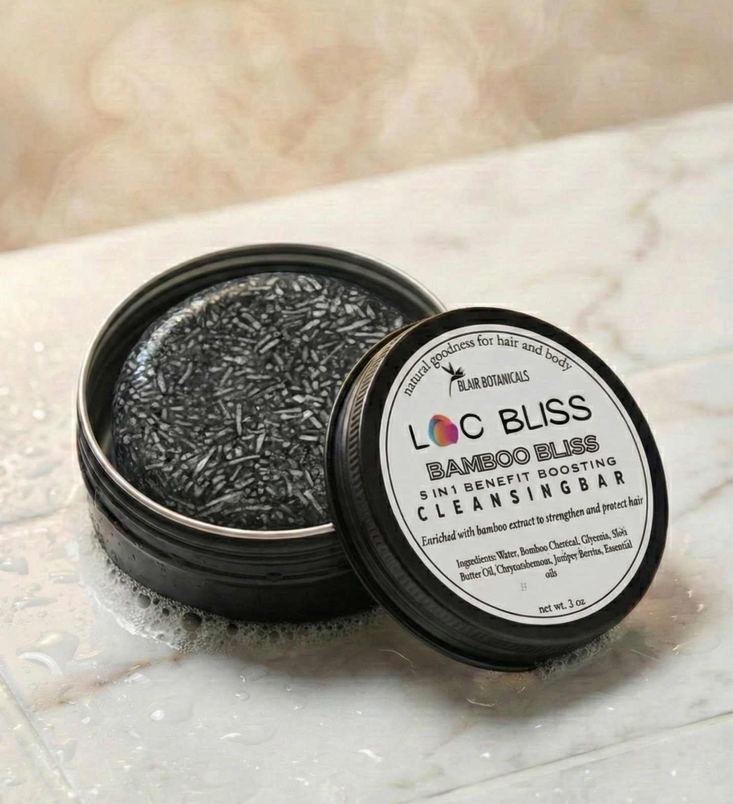 No Buildup Loc Shampoo Bars for Natural Hair