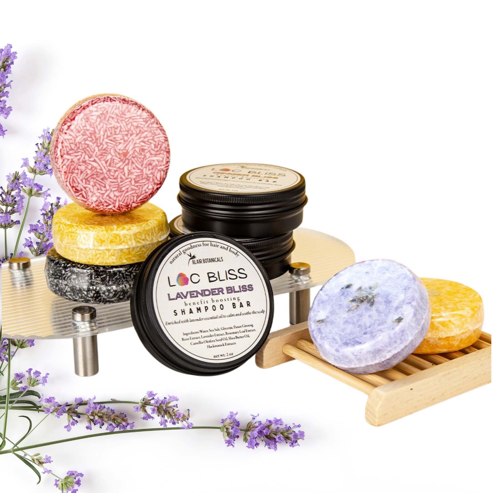 Blair Botanicals Loc Bliss shampoo bars