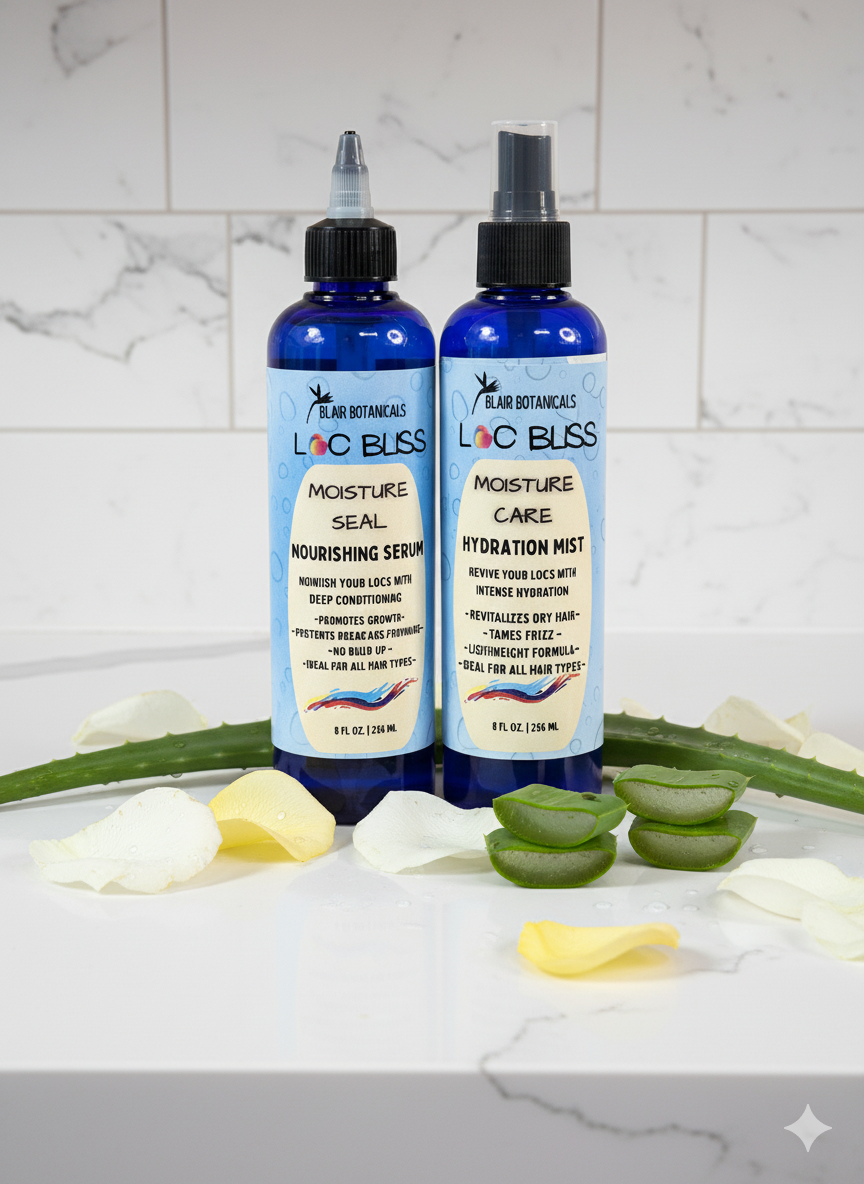 Loc Moisture Care Bundle – Hydration Mist & Nourishing Serum