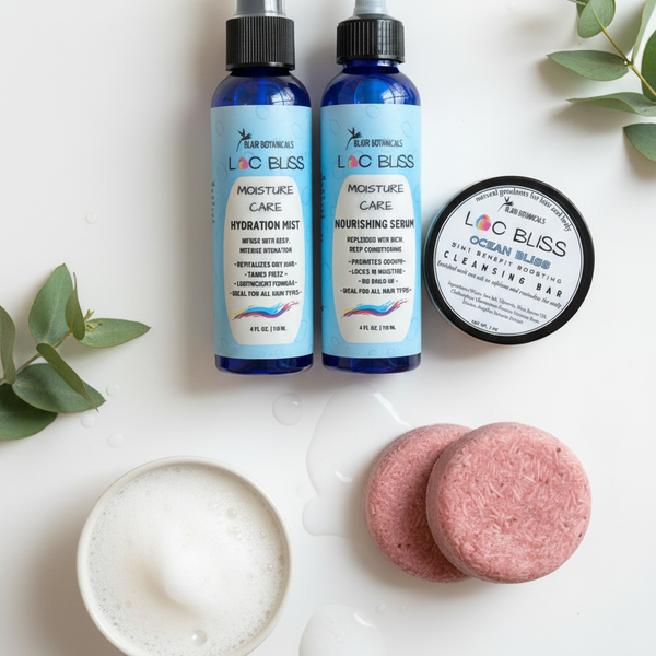 Grow & Glow Bundle - Hydration and Healthy Haircare for Color Treated Locs and Natural Styles