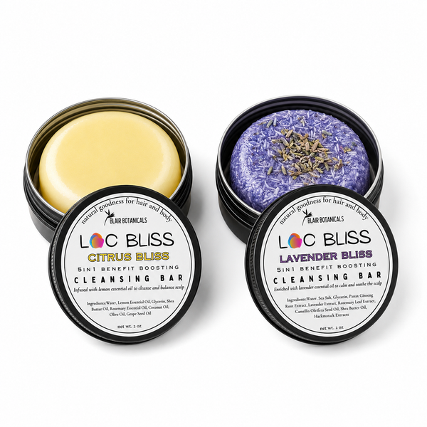 Calm Refresh Loc Shampoo Bar Duo