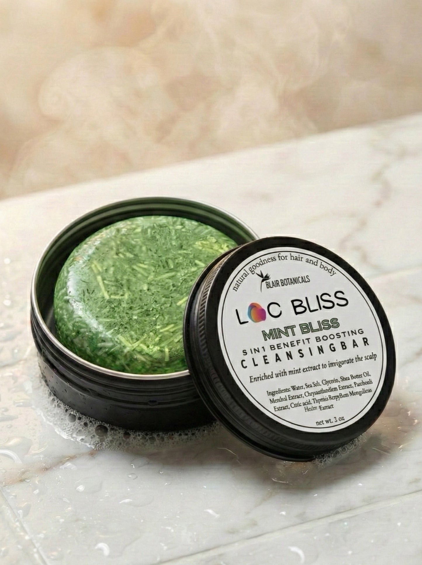 No Buildup Loc Shampoo Bars for Natural Hair