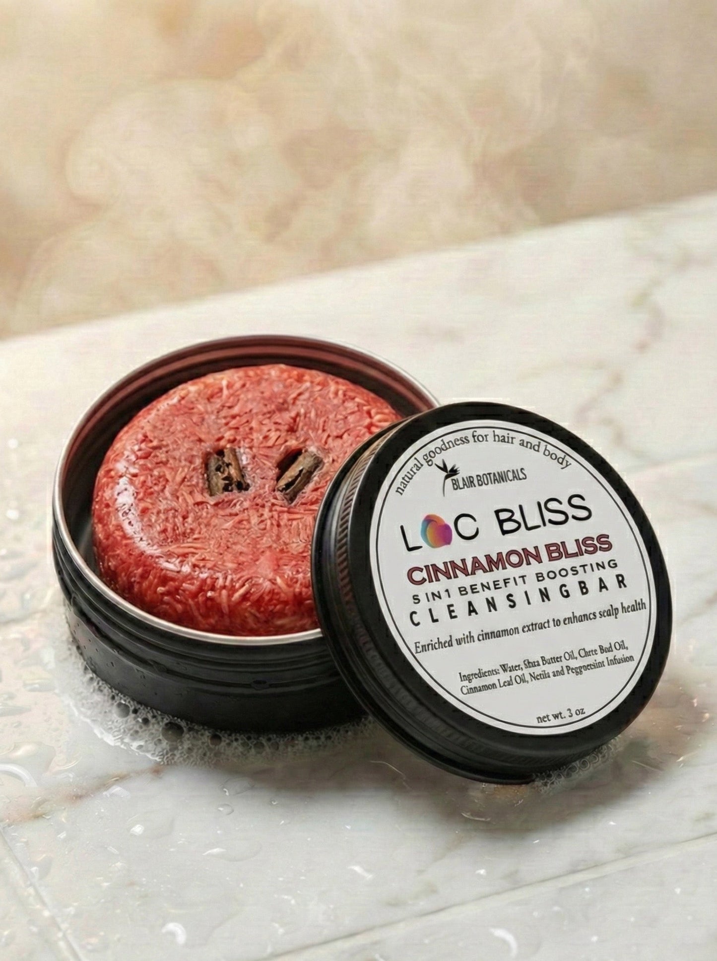 No Buildup Loc Shampoo Bars for Natural Hair