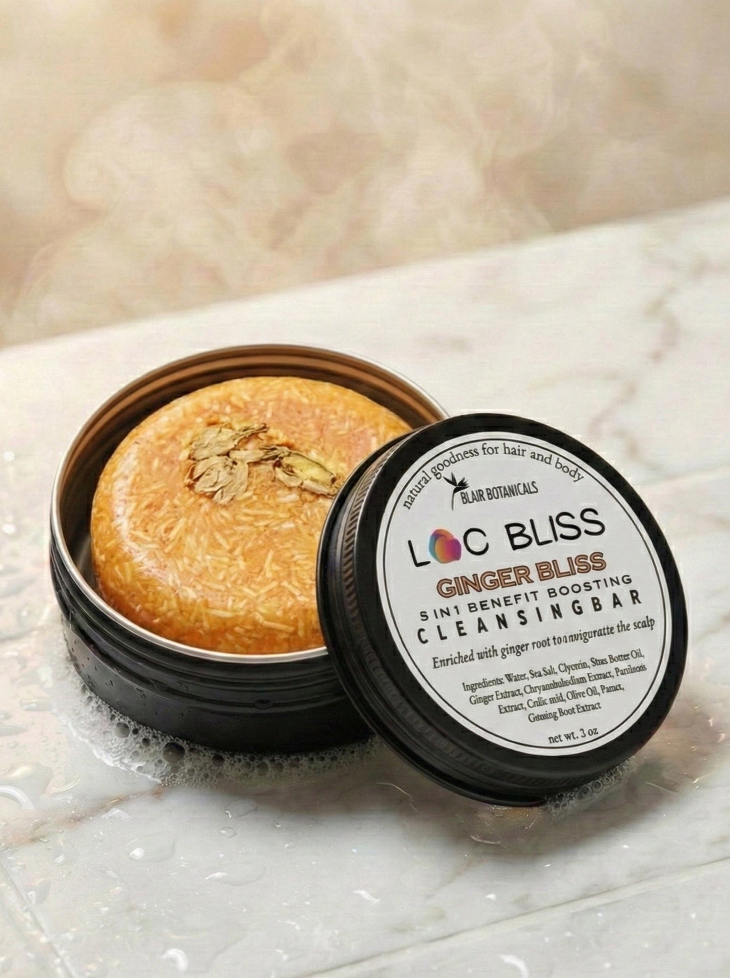 No Buildup Loc Shampoo Bars for Natural Hair