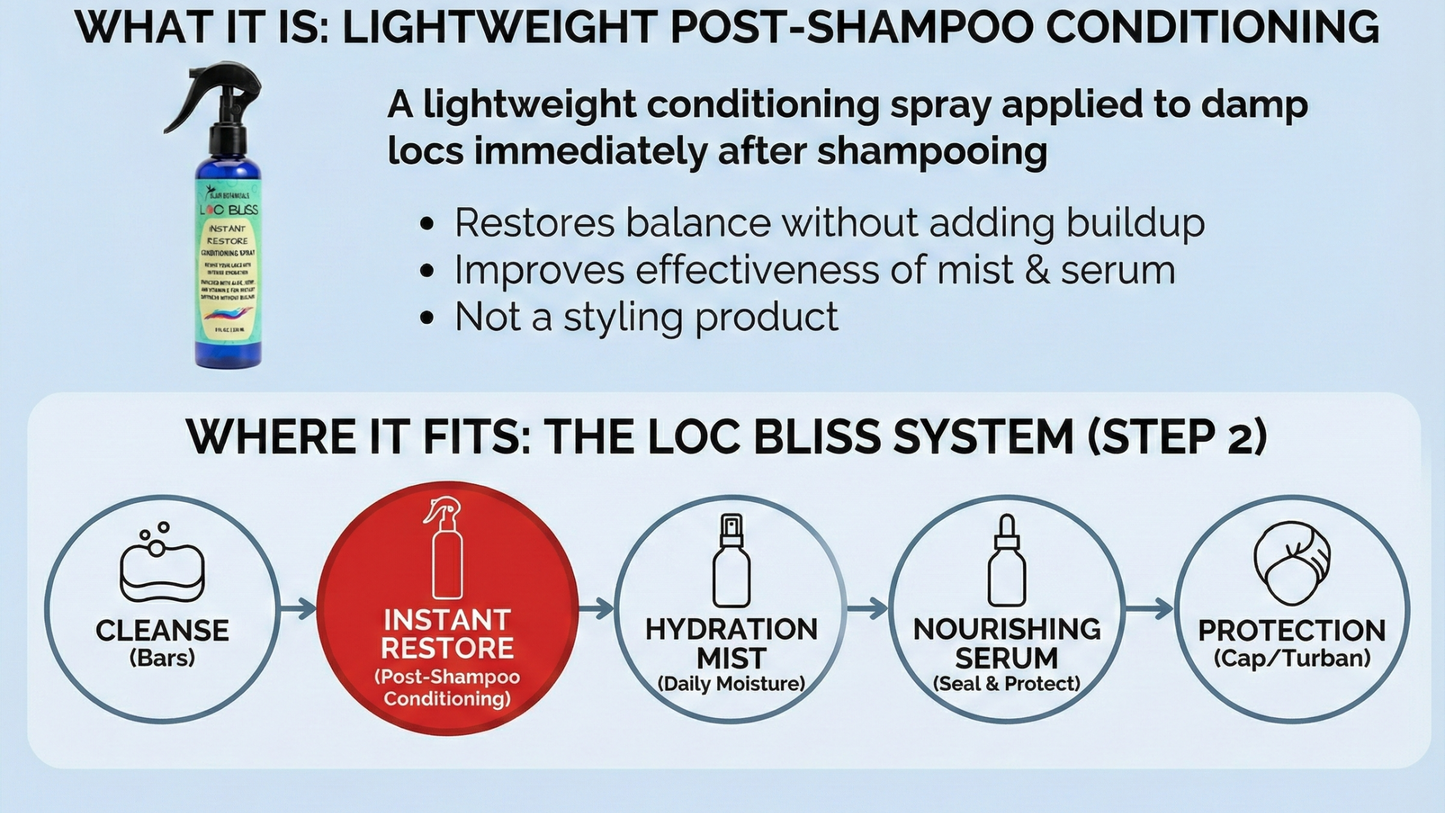 Loc Bliss Essentials Duo Cleanse & Condition Set