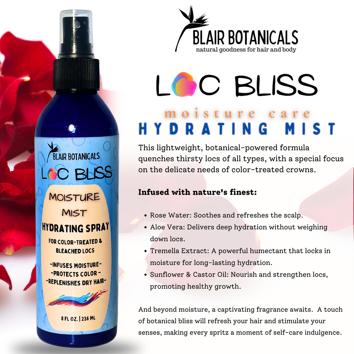 Loc Bliss Moisture Care - Hydration Mist