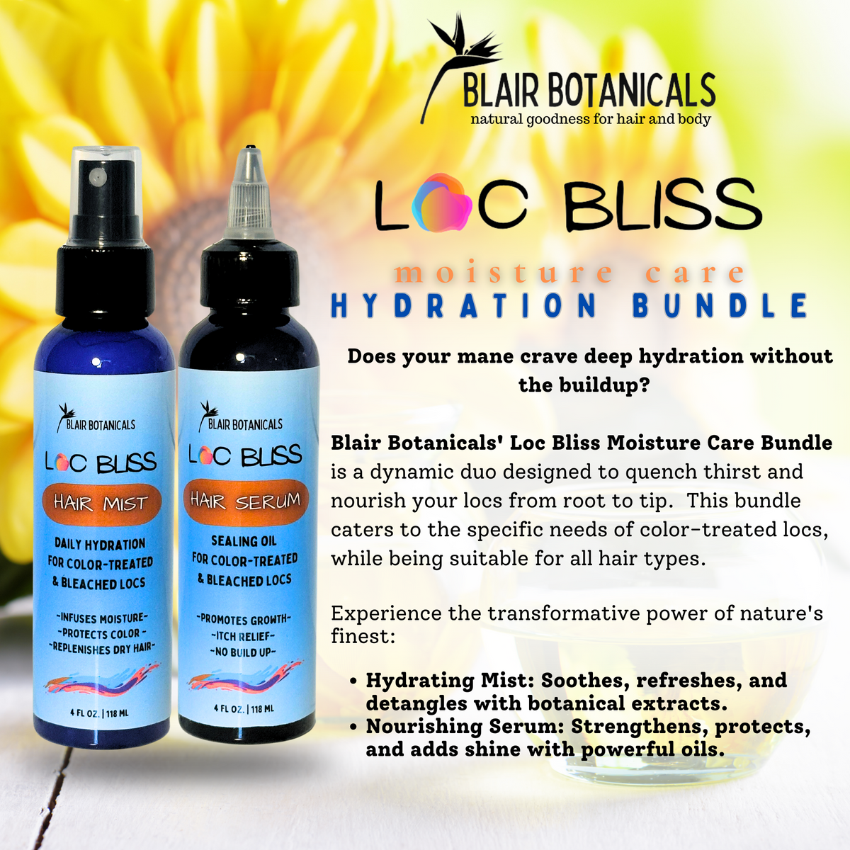 Loc Bliss Loctober Bundle: Moisture Mist and Moisture Sealing Oil ...