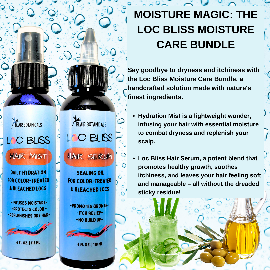 Hydration Bundle: Moisture Mist and Moisture Seal Oil