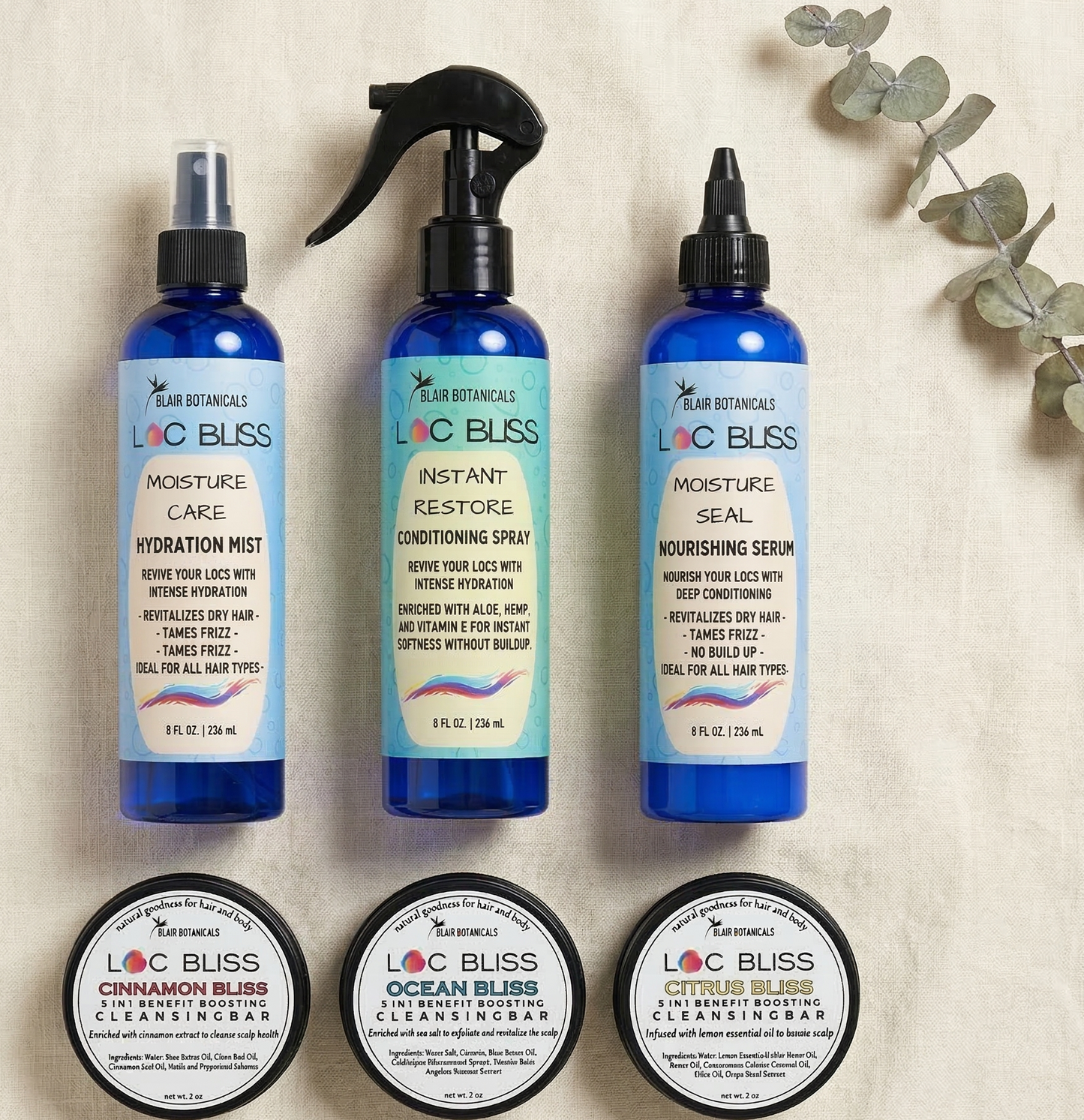 Total Loc Resett 4-Step Hair Care Kit