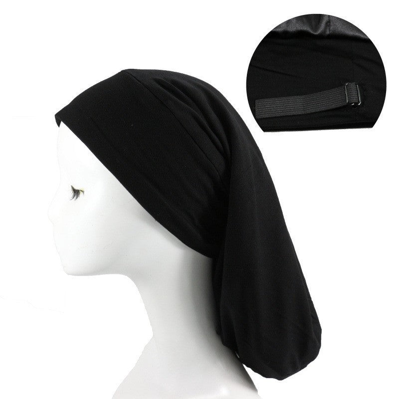 XL Satin Lined Cap (fits extra long hair, braids and locs)