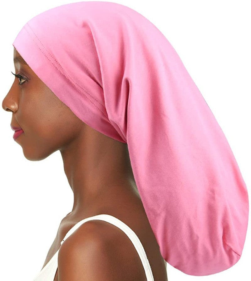 XL Satin Lined Cap (fits extra long hair, braids and locs)