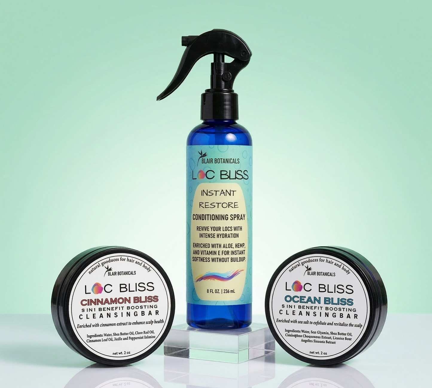 Loc Bliss Essentials Duo Cleanse & Condition Set