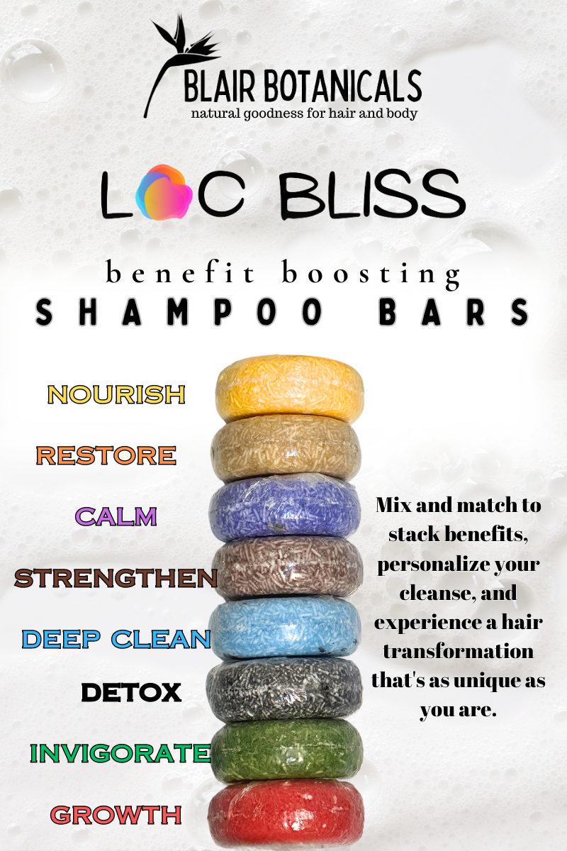 Loc Bliss Benefit Boost 5-in-1 Cleansing Bars