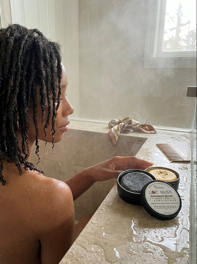 Total Reset Loc Shampoo Bar Duo – Bamboo + Jasmine
